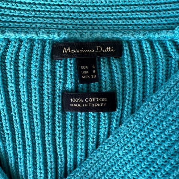 Blue cotton top Massimo dutti - Picture 5 of 5